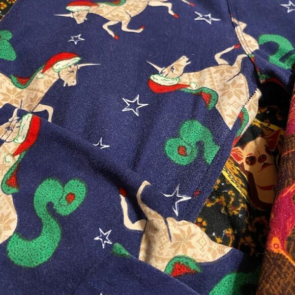 Bundle of 3 Lularoe Leggings, One Size - Picture 3 of 5